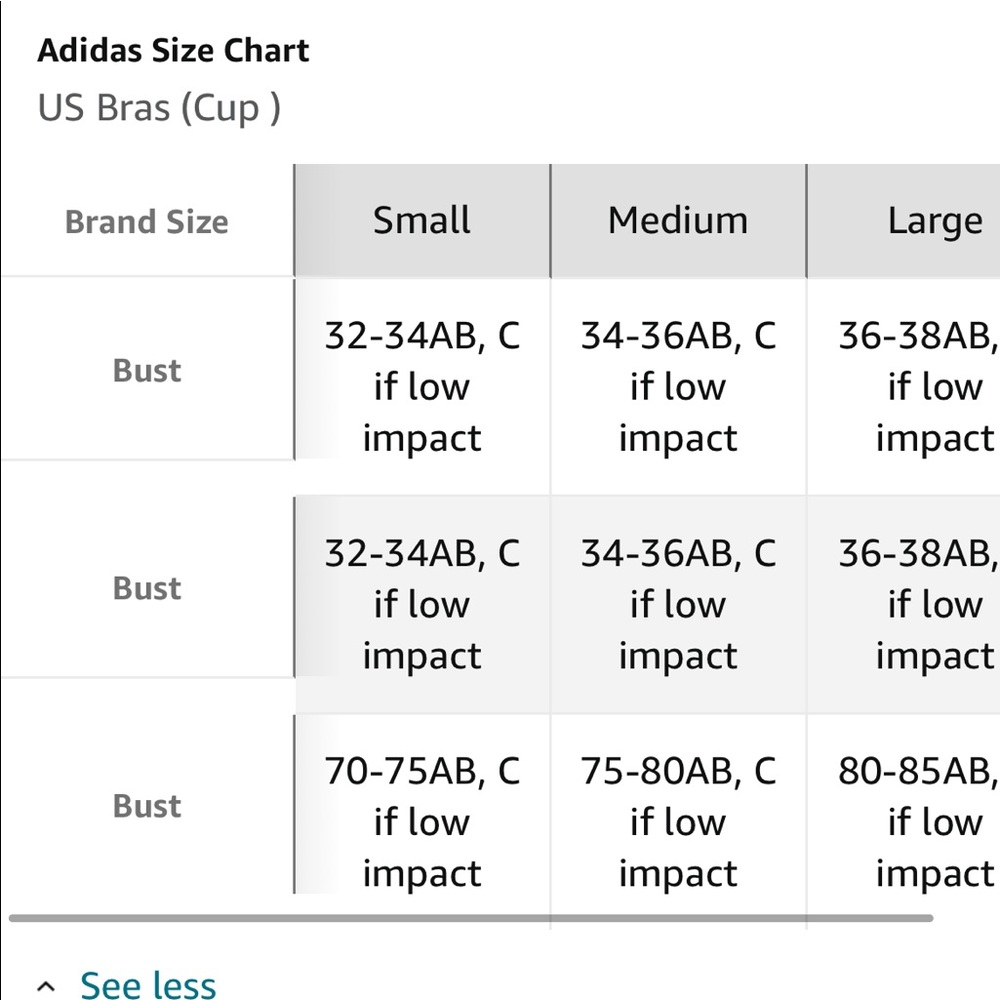 ADIDAS DRST TORCH WOMEN TRAINING BRA PURPLE FI6584 Small - Picture 7 of 8
